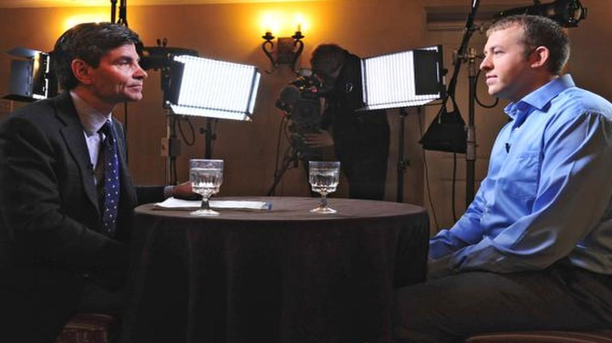 ABC's George Stephanopoulos interviews Ferguson police officer Darren Wilson.