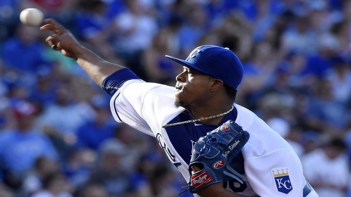 
Edinson Volquez will start for the Royals in the first game of their weekend series in Oakland.

