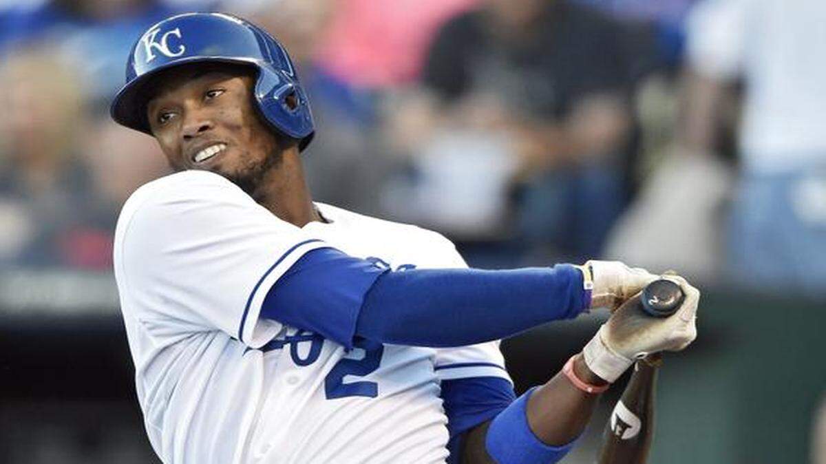 
The Royals' Alcides Escobar leads off again Sunday against the Red Sox at Kauffman Stadium.
