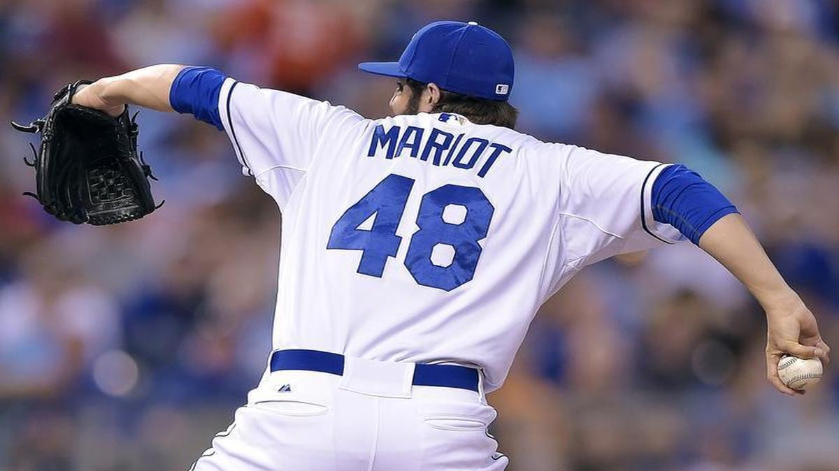 
Royals relief pitcher Michael Mariot
