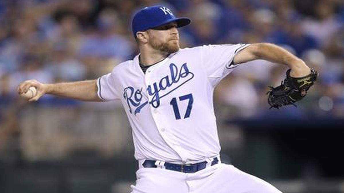
Royals relief pitcher Wade Davis has a 1.19 ERA this season.
