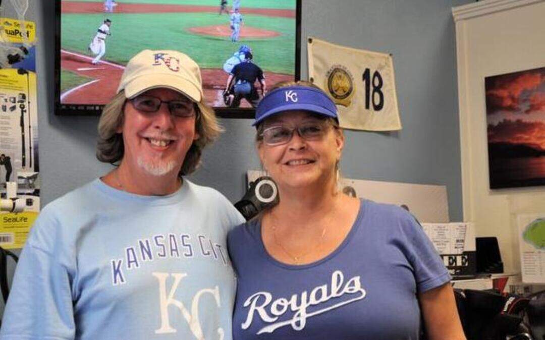 
Chris and Suzie Holmes may be in Hawaii, but their hearts are in Kansas City.
