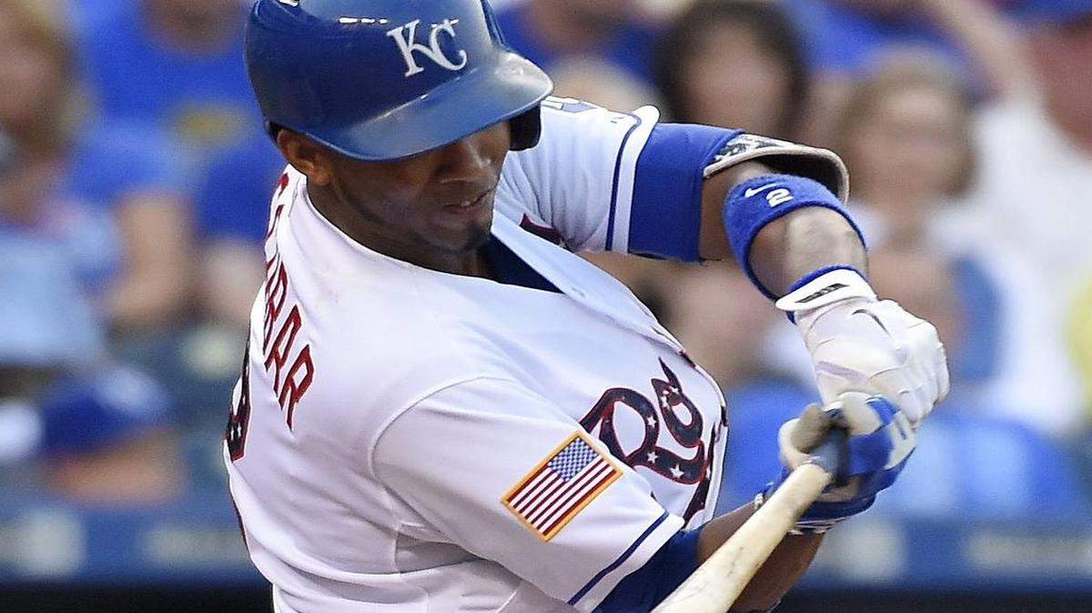 
Alcides Escobar could be moving out of the leadoff spot.
