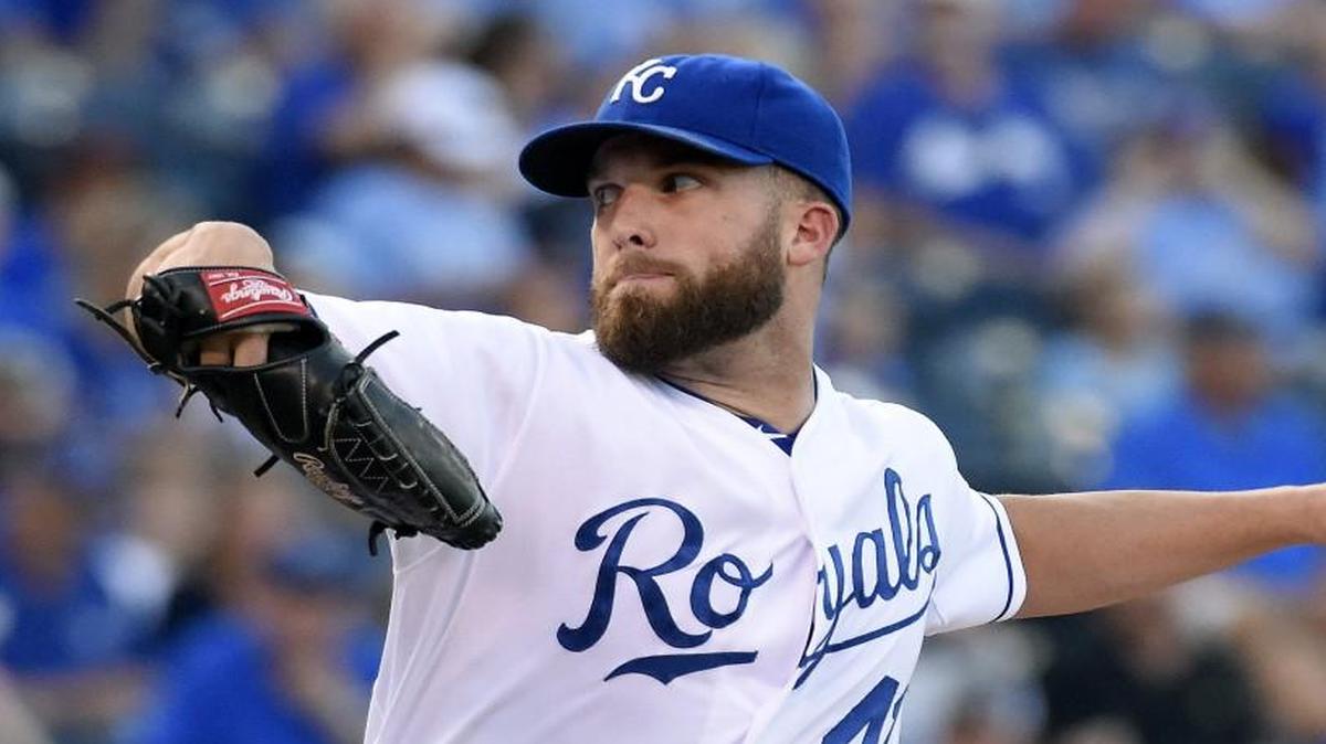 
Kansas City Royals starting pitcher Danny Duffy.
