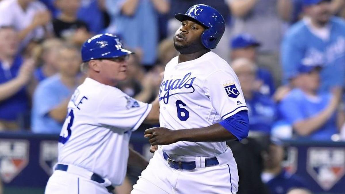 Kansas City Royals center fielder Lorenzo Cain.
