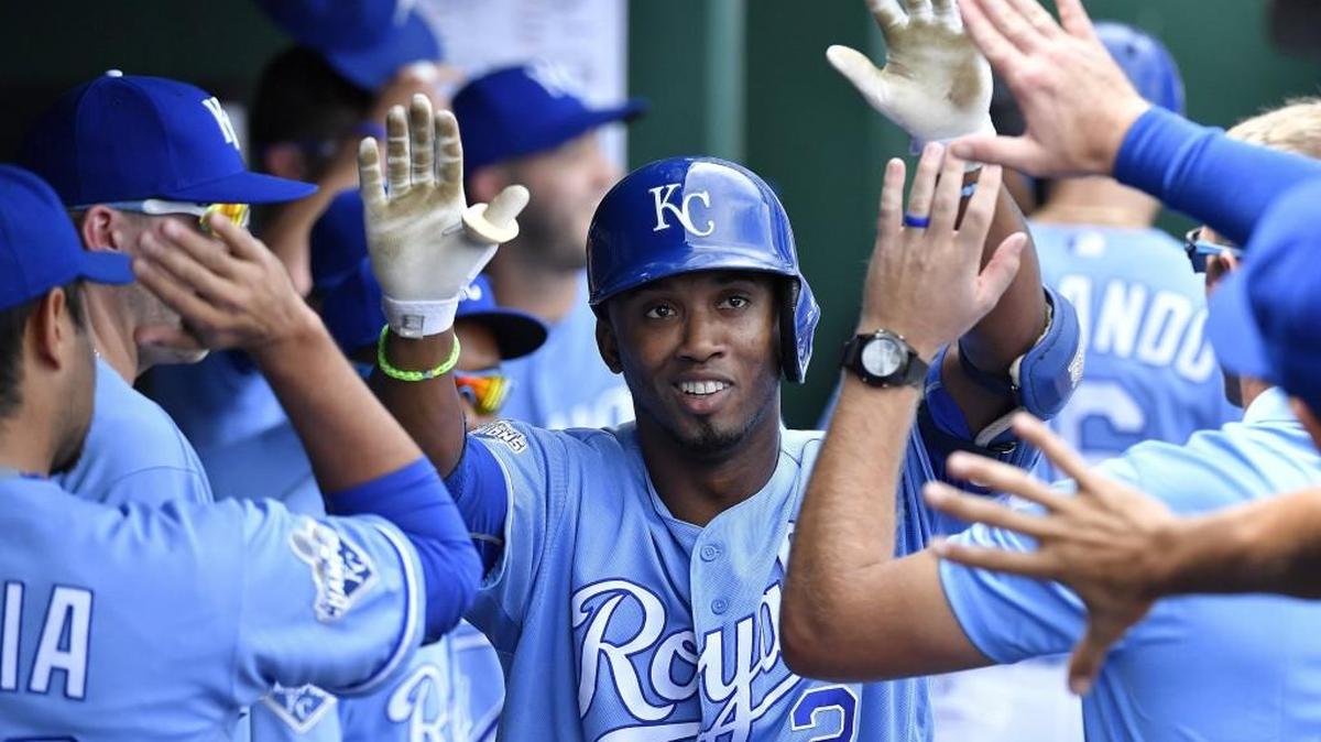 Kansas City Royals shortstop Alcides Escobar.