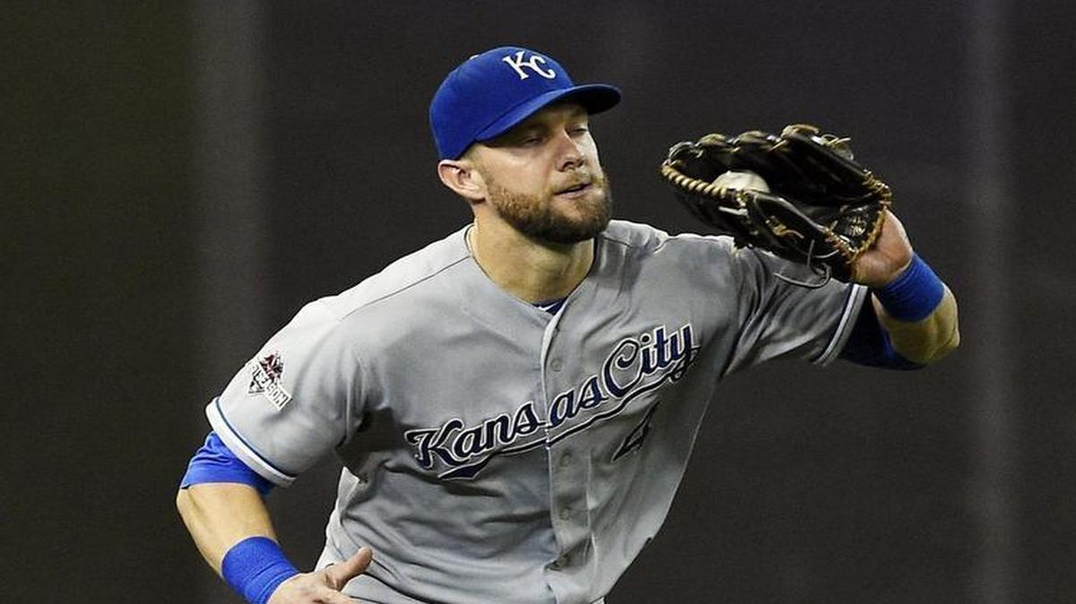 Kansas City Royals left fielder Alex Gordon.