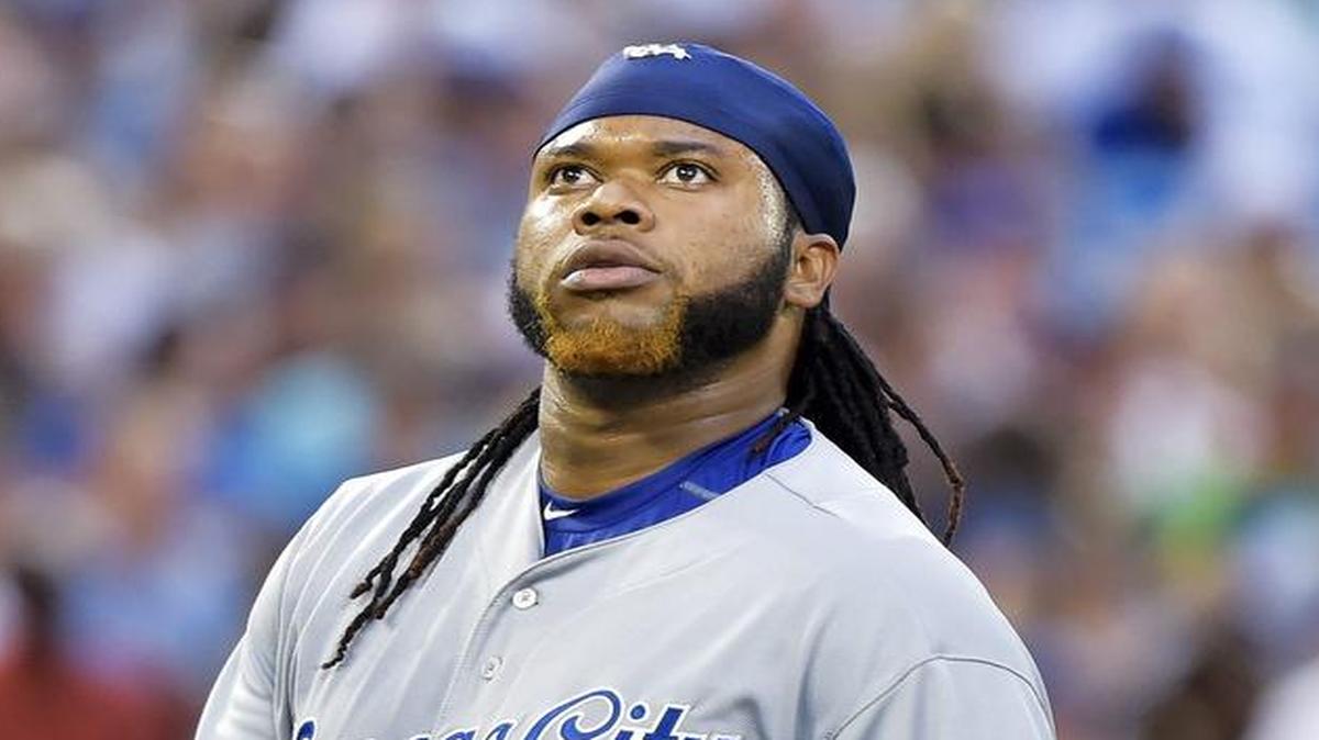 
Royals starting pitcher Johnny Cueto 
