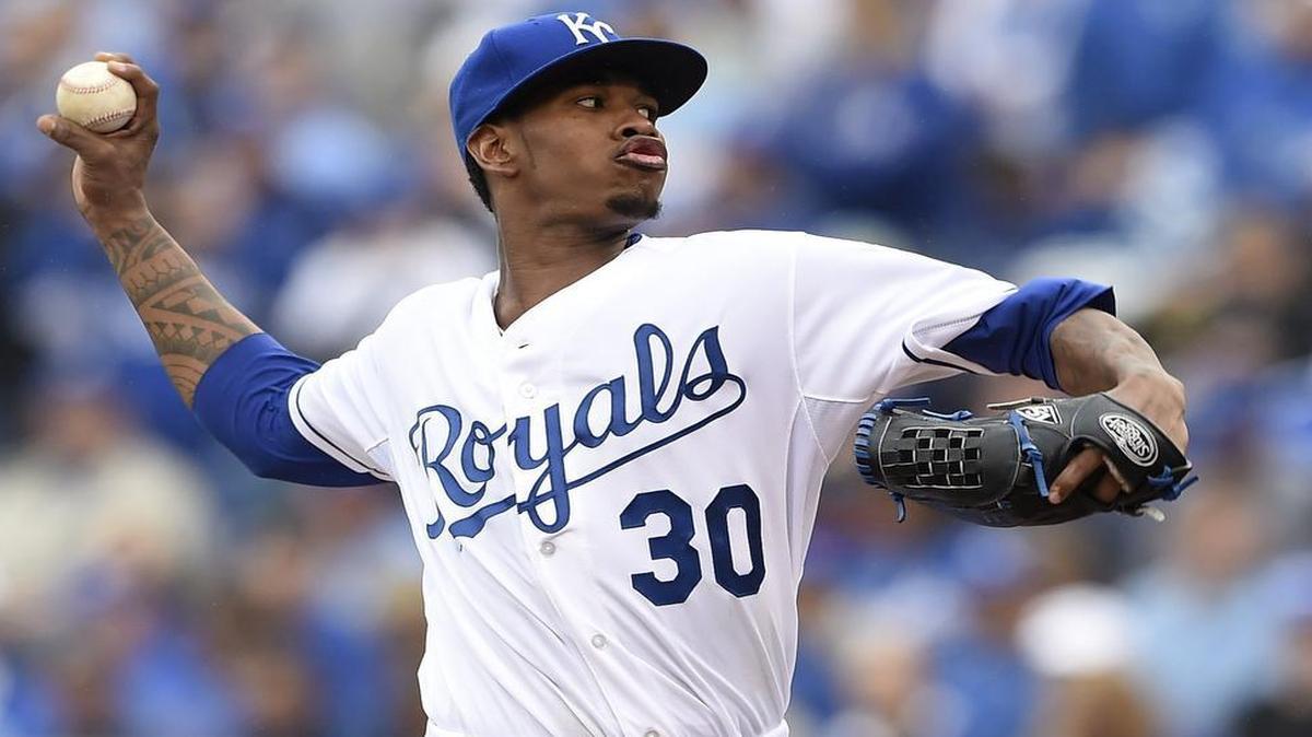 
Assuming no rainouts, Yordano Ventura will be next eligible to pitch for the Royals on May 8 at Detroit.

