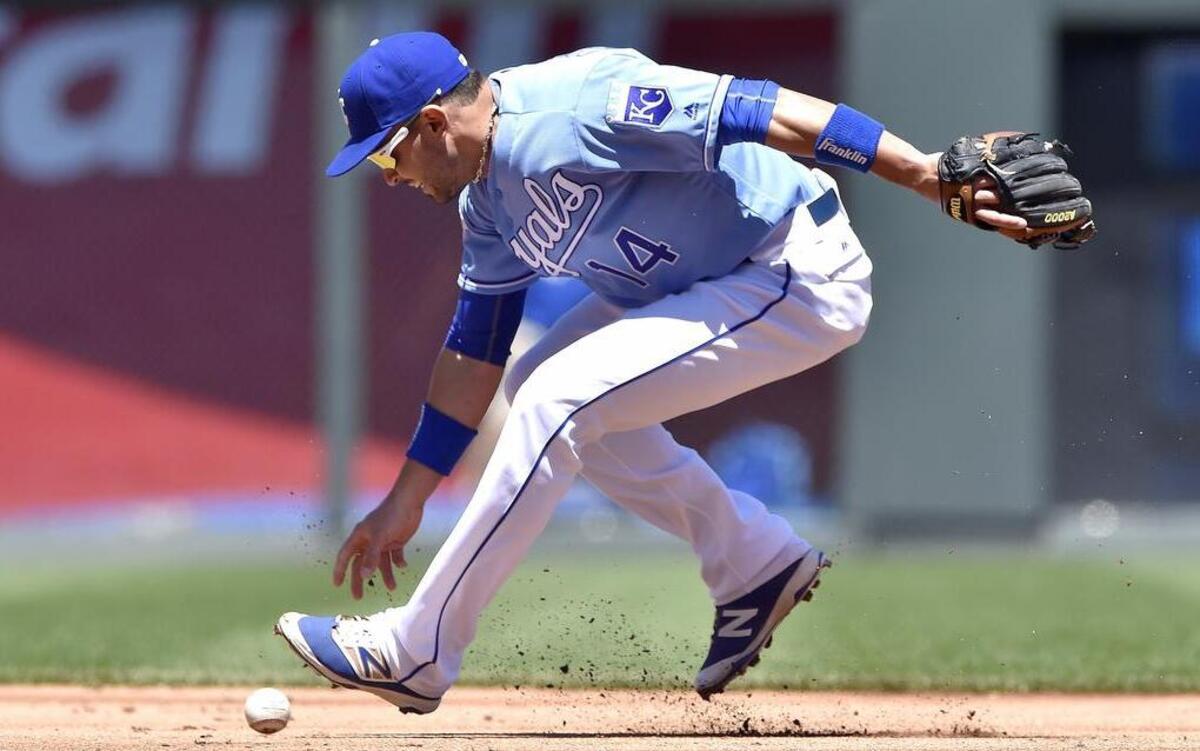 It’s easy to see that the Royals, including second baseman Omar Infante, are struggling when compared to last season, but what do the numbers say?
