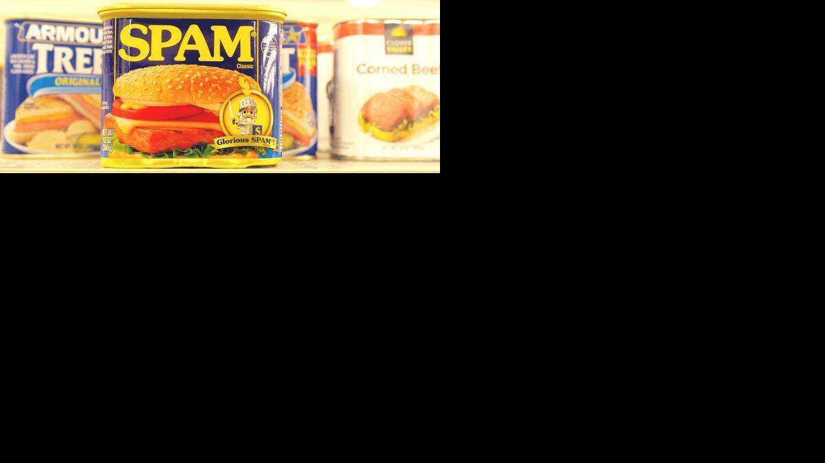 
Spam isn't the only canned meat product on grocers’ shelves, but it’s the only one to show up in email spam folders.
