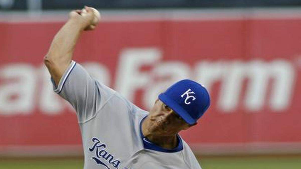
Jeremy Guthrie will start in the Royals’ series opener with the Tigers.


