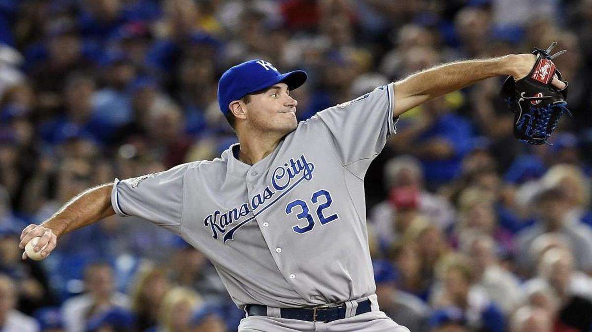 Kansas City Royals starting pitcher Chris Young.