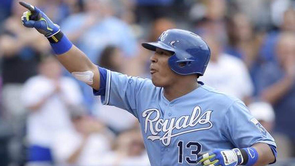 
Kansas City Royals catcher Salvador Perez.
