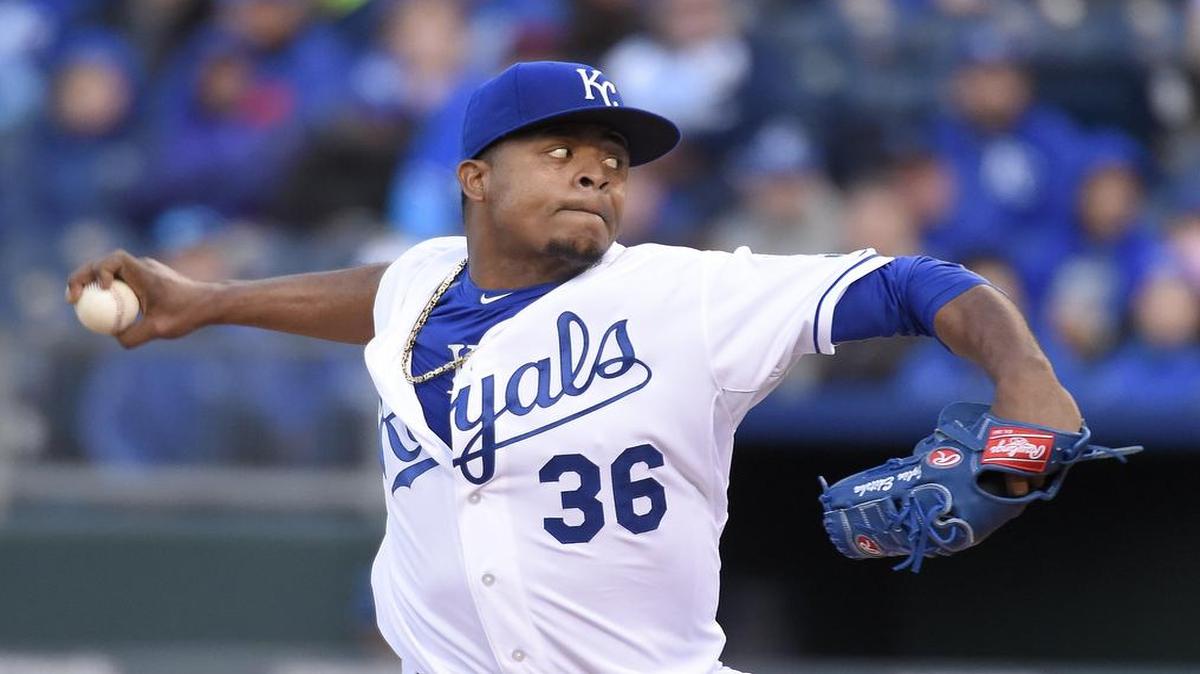 Edinson Volquez takes the mound tonight at Kauffman Stadium as the Royals host the Detroit Tigers in third game of a four-game battle for the lead in the American League Central. First pitch is at 6:10 p.m. 

