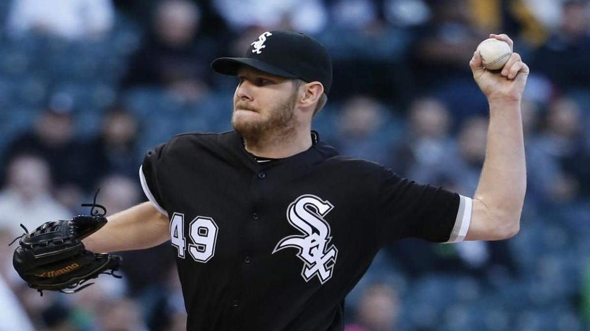 Chicago White Sox starting pitcher Chris Sale.