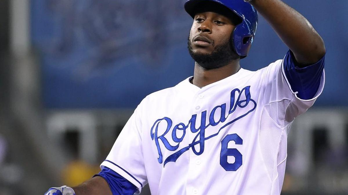 
Kansas City Royals outfielder Lorenzo Cain.
