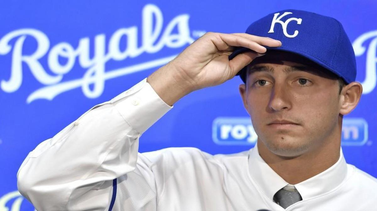 Kansas City Royals minor-league pitcher A.J. Puckett.