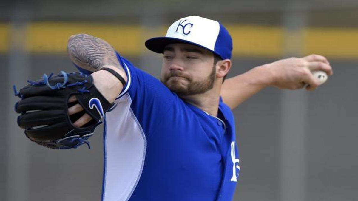
Kansas City Royals pitcher Brandon Finnegan
