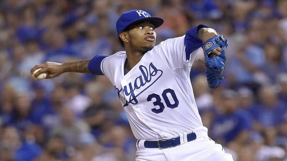 
Royals starting pitcher Yordano Ventura 

