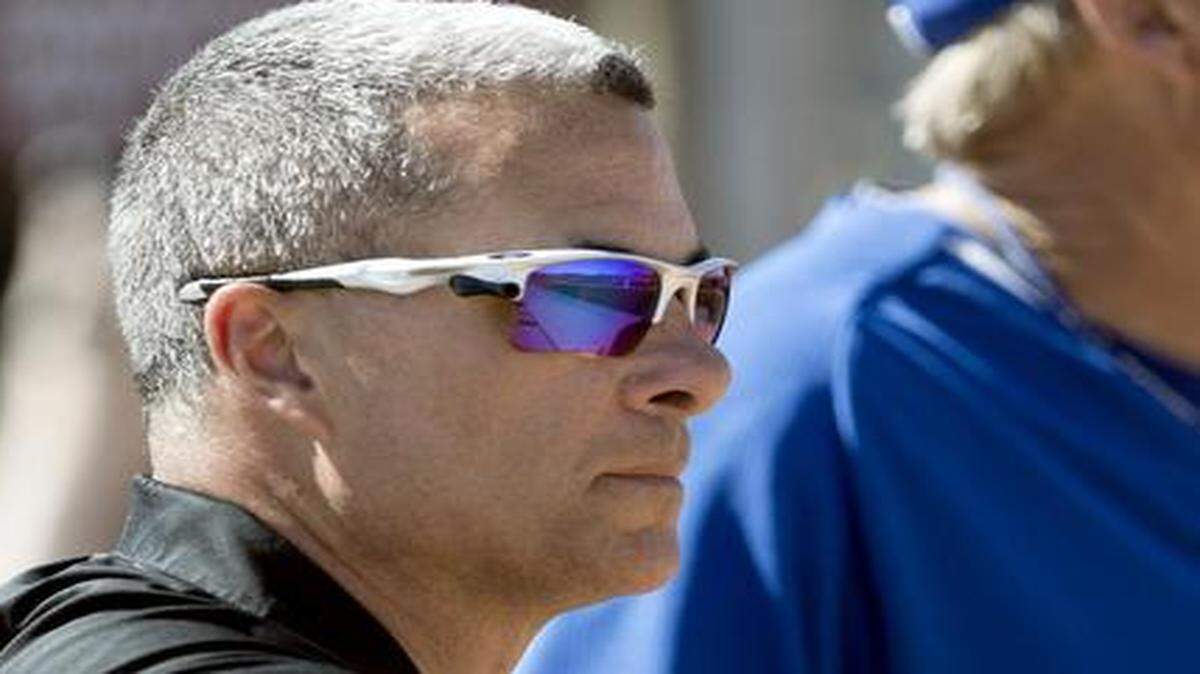 
Kansas City Royals general manager Dayton Moore may not have the option of considering the GM position in Atlanta.


