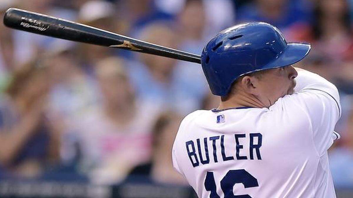 
Kansas City Royals designated hitter Billy Butler.
