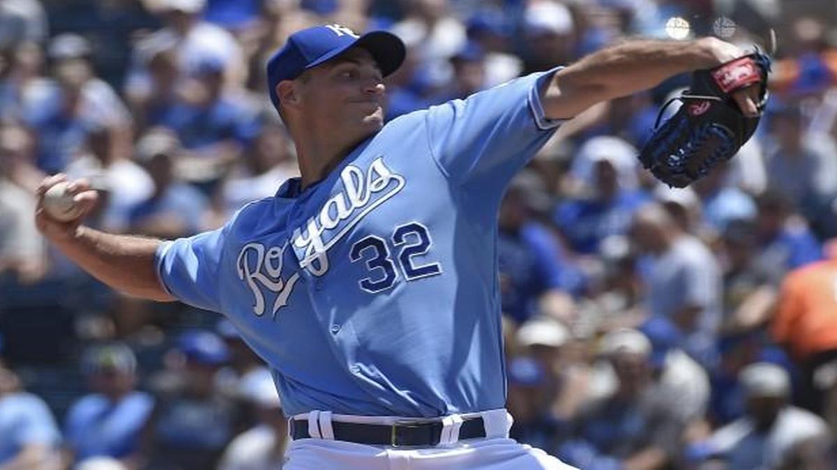 
Royals starting pitcher Chris Young
