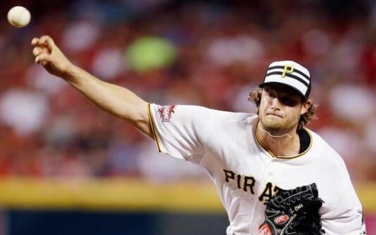 
Gerrit Cole (13-3, 2.30 ERA), a 2015 National League All-Star, gets the ball for the Pittsburgh tonight as the Pirates face the Royals at Kauffman Stadium in game two of a three-game interleague series. 
