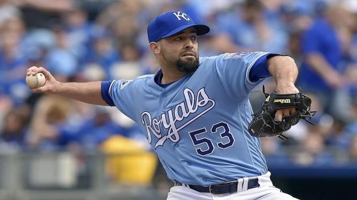 Kansas City Royals pitcher Dillon Gee.