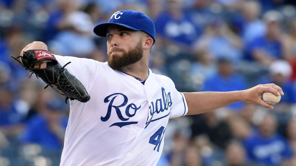 
Kansas City Royals starting pitcher Danny Duffy.
