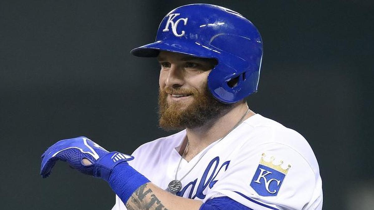 Kansas City Royals outfielder Jonny Gomes.