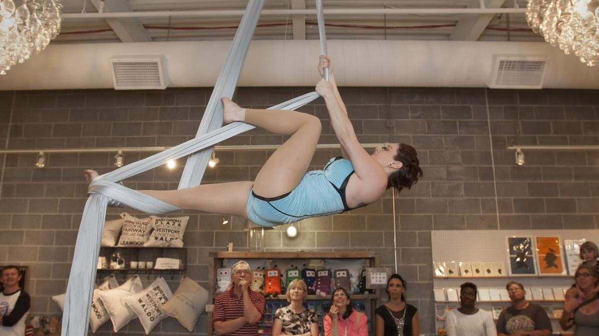 Dance groups have brought their performances to various spaces in downtown Overland Park in recent years.