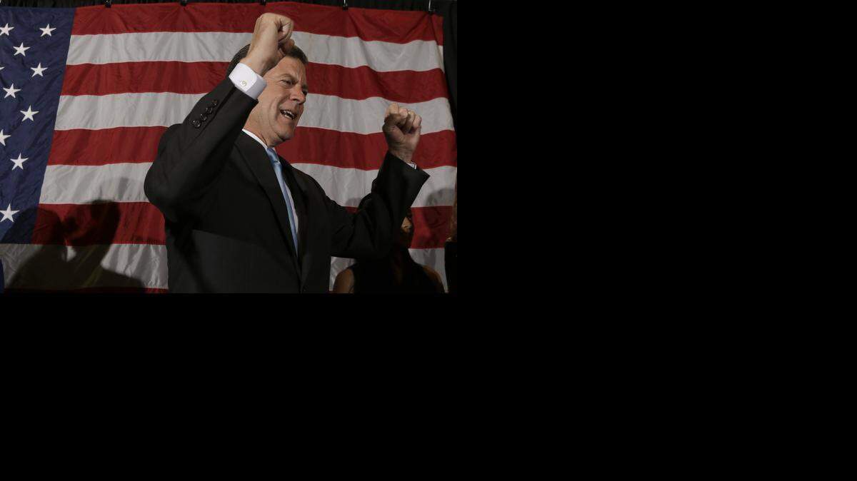
Kansas Gov. Sam Brownback can celebrate some upbeat jobs news in Kansas these days.
