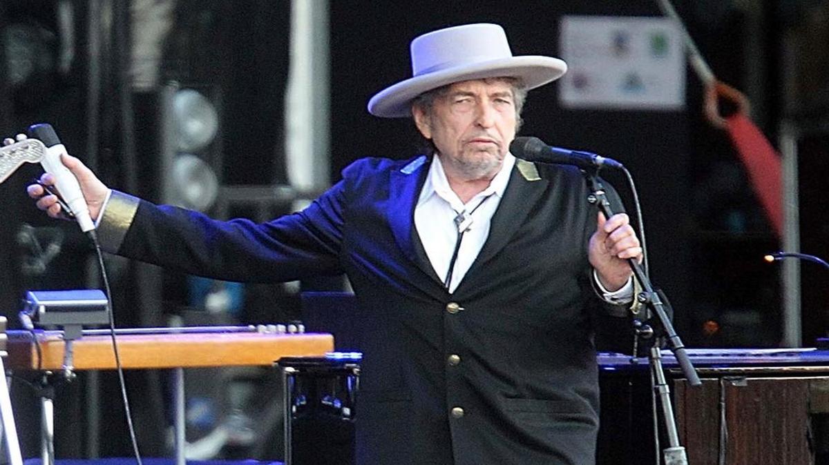 Bob Dylan is finally picking up that Nobel Prize he won.