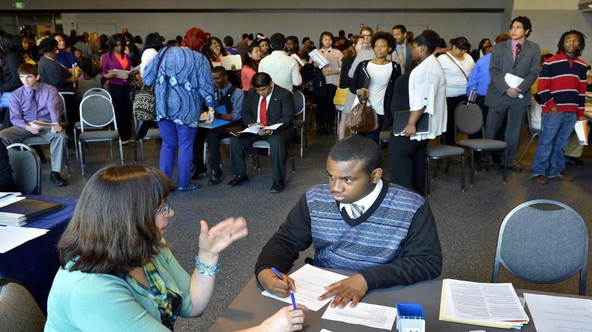 The Bright Future Employment Fair in 2013 gave about 250 Kansas City residents 16 years and older the opportunity to meet with representatives of city departments and several private employers to talk about summer jobs and internships. Expect more teens and young adults to line up April 16 at the Kauffman Foundation for a job fair to connect 2,500 youths with 250 employers.