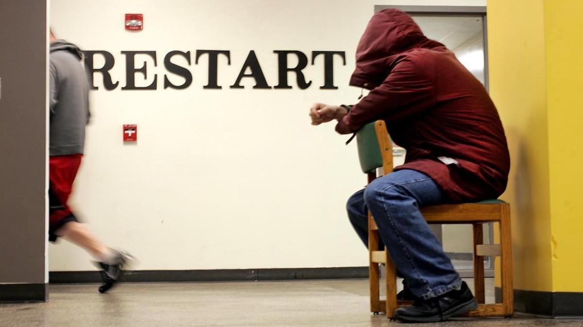 A formerly homeless youth, who did not want to be identified, was recently at reStart Inc., which offers shelter to adults, families with children and unaccompanied minors.