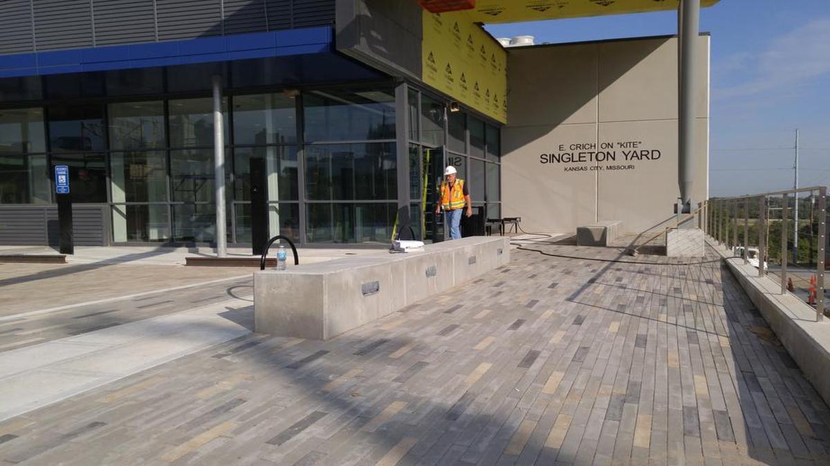 
Kansas City officials redesigned the new streetcar maintenance facility at Third and Holmes streets to include a main entrance ramp that’s easy for all to use.
