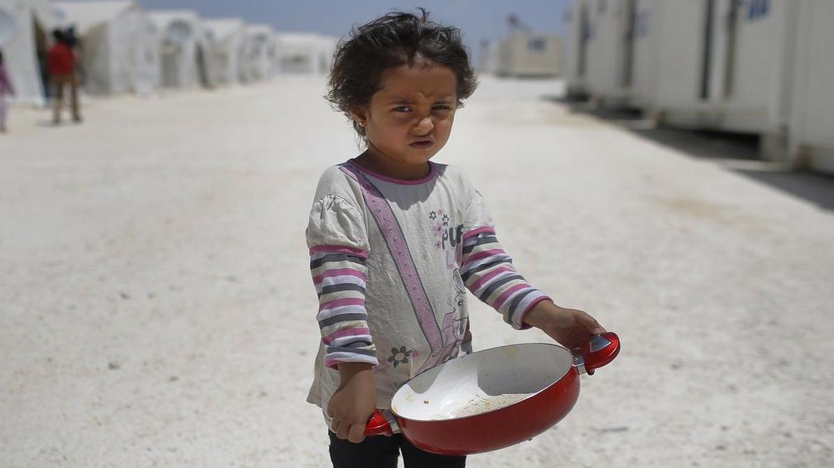 
This Syrian child is at a refugee camp in Turkey, which is the largest host for the world’s 60 million refugees.

