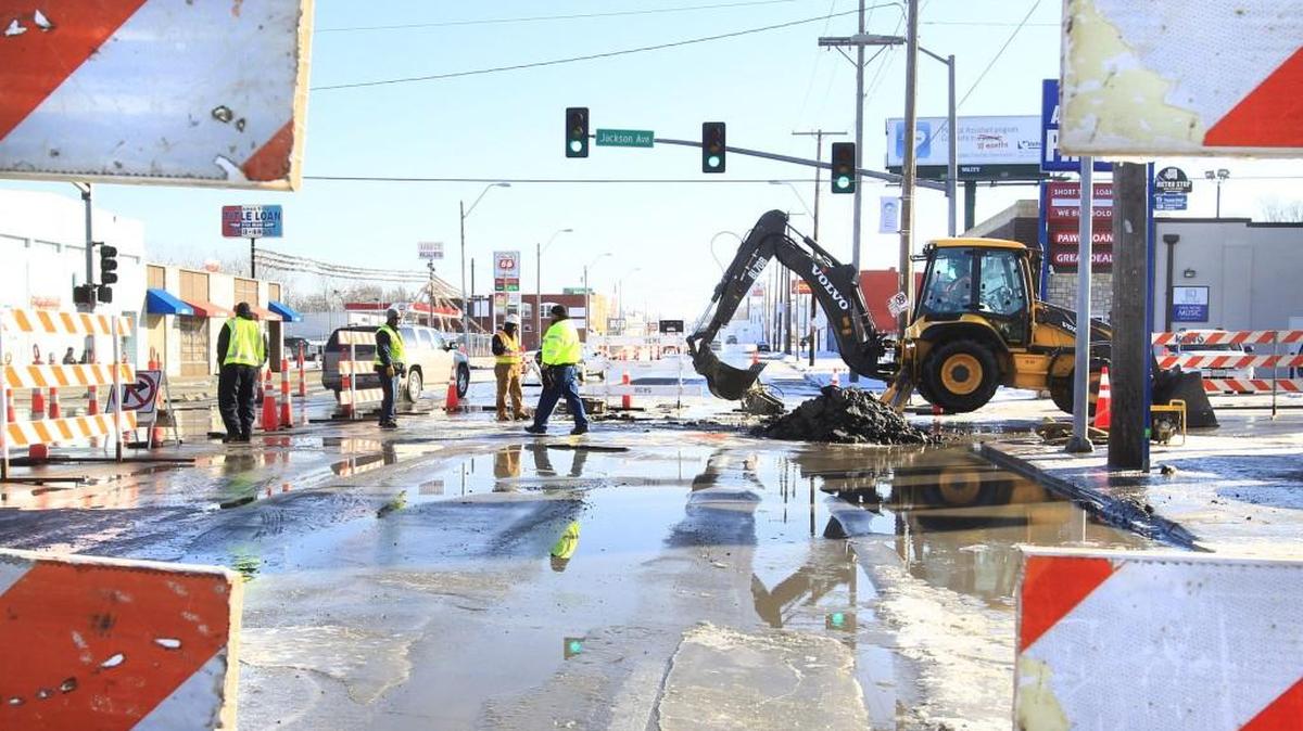 Kansas City is spending millions of dollars repairing water line breaks.
