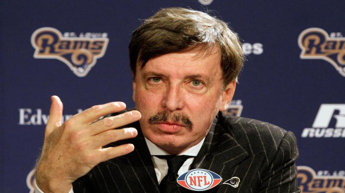 
Stan Kroenke, owner of the St. Louis Rams, wants to move the team to Los Angeles.
