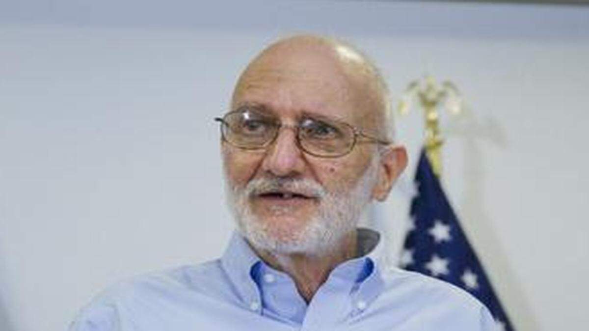 
American aid worker Alan Gross, a former Cuban prisoner released Wednesday, spoke at a news conference with his wife, Judy Gross, in Washington, D.C.
