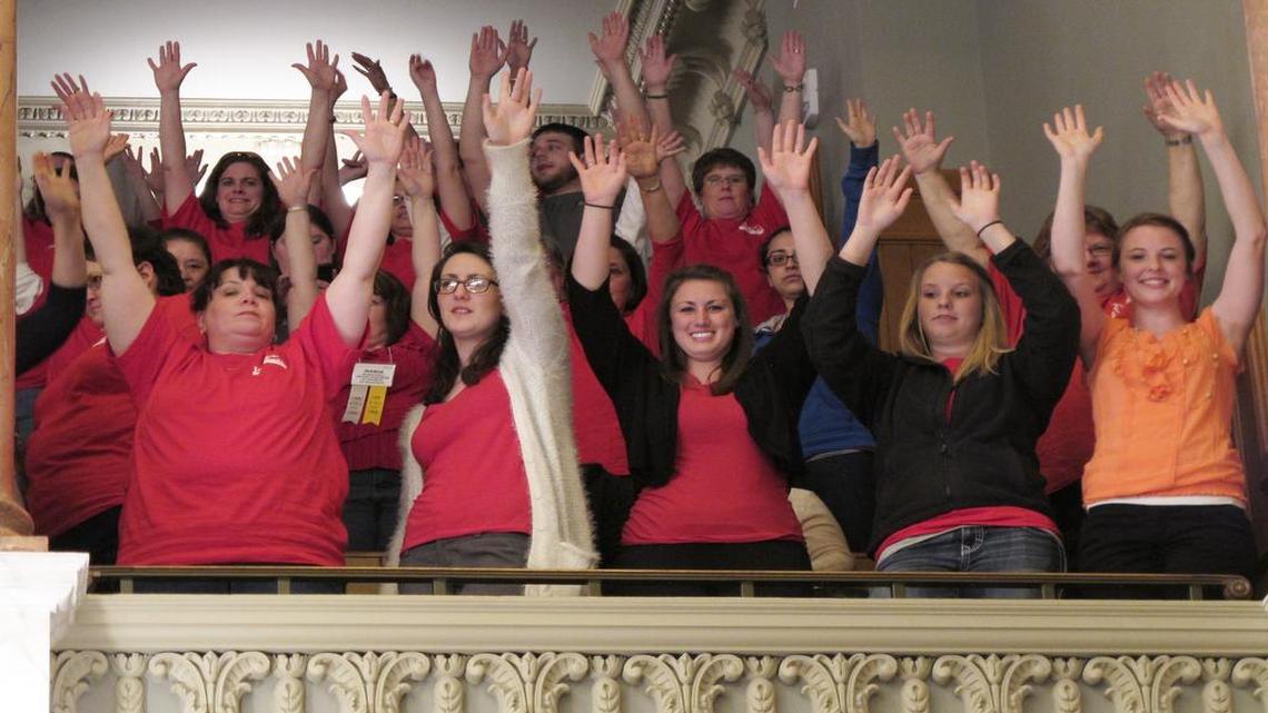 
Kansas teachers seek support for education, but many aren’t finding it.
