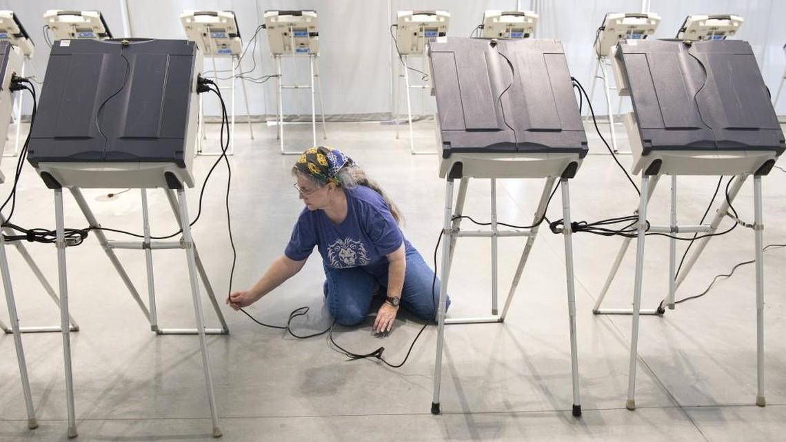 The Trump administration’s focus on voting would be better directed at issues such as updating the nation’s voting machinery, now more than a decade old.