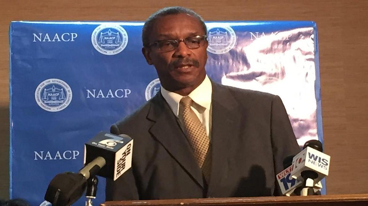 South Carolina NAACP president Lonnie Randolph spoke Tuesday about an incident of law enforcement brutality that led to the arrest of a student in Columbia, S.C.