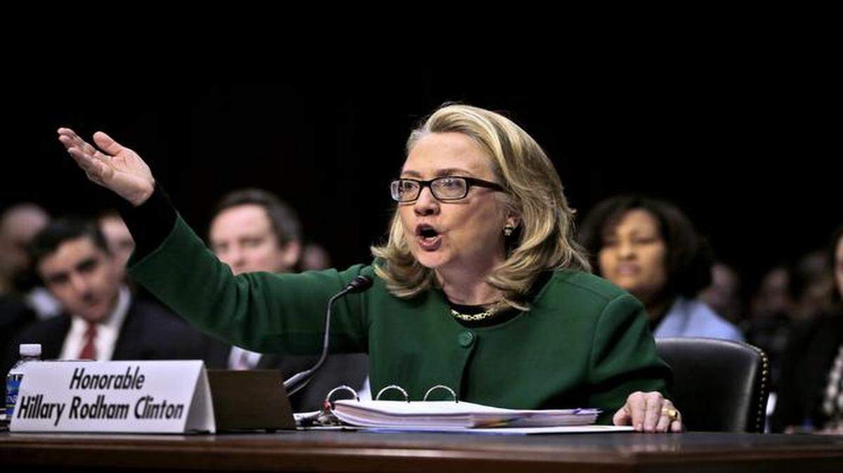 
Former secretary of state Hillary Clinton testified in many congressional hearings on Benghazi.
