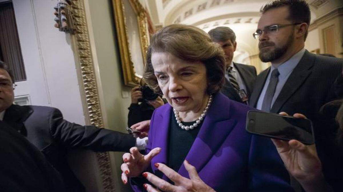 
Sen. Dianne Feinstein spoke after releasing her committee’s report on the CIA’s harsh interrogation techniques.
