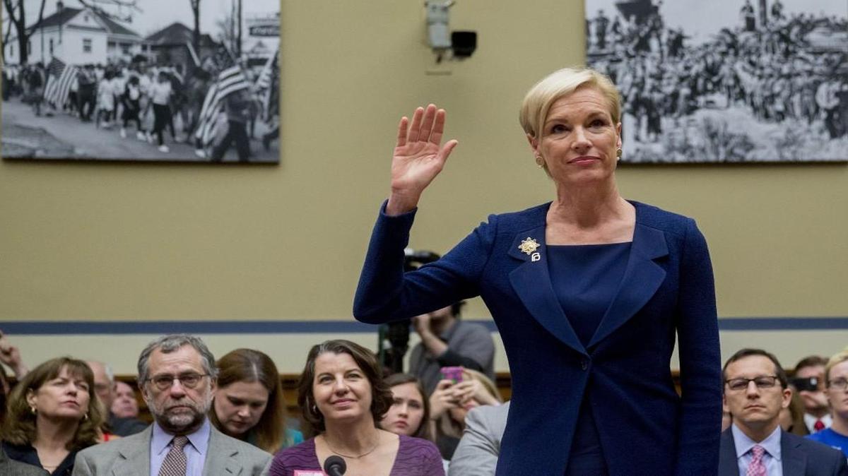 
Cecile Richards, president of Planned Parenthood, appeared Tuesday at a House Oversight and Government Reform Committee hearing in Washington, D.C.
