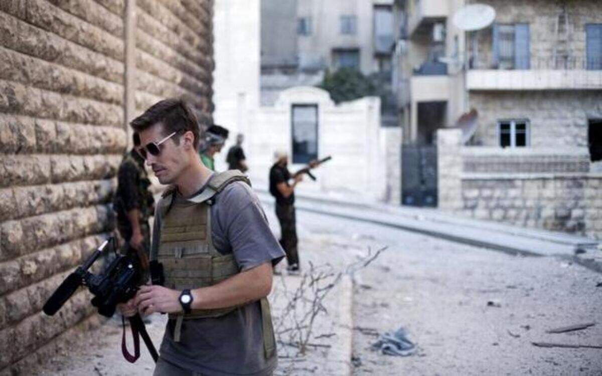 
James Foley covered the war in Aleppo, Syria, before his abduction in 2012. The Islamic State extremists executed Foley and have threatened similar actions in response to U.S. airstrikes in Iraq. 
