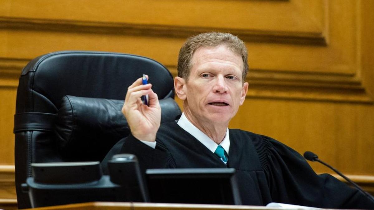
Johnson County District Judge Kelly Ryan explained legal procedures Tuesday.
