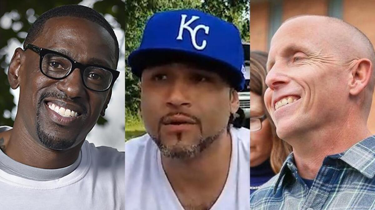 Lamonte McIntyre, Richard Jones and Floyd Bledsoe